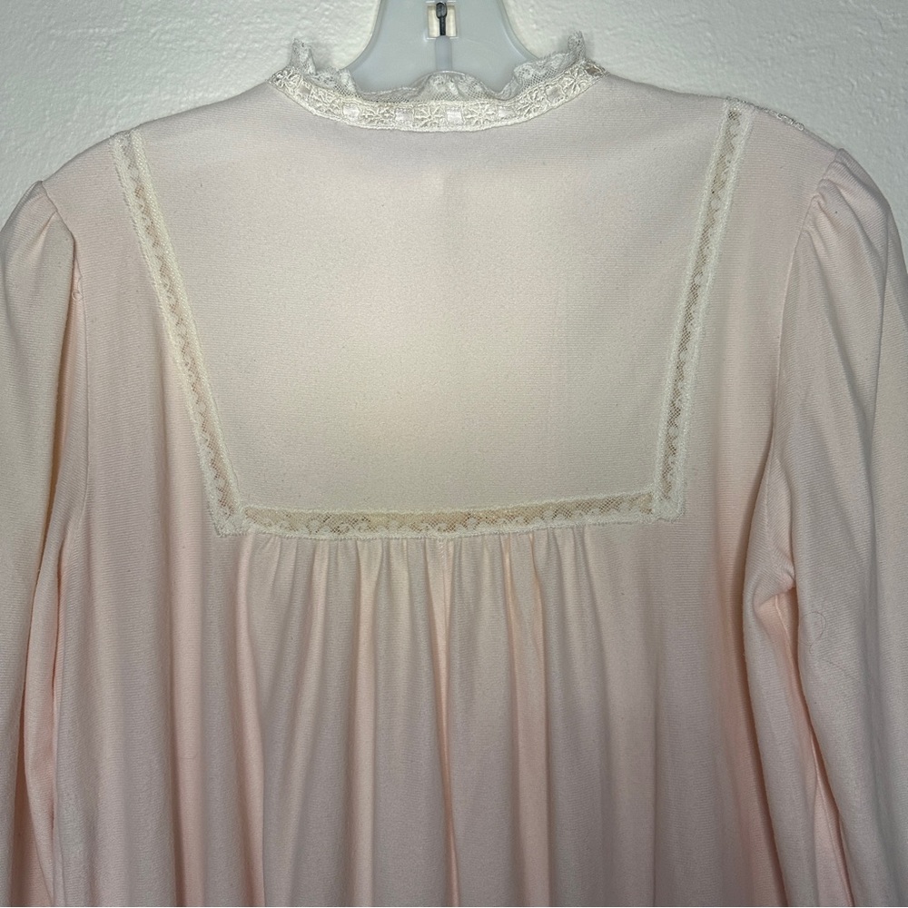 Vintage Chisthian Dior Lingerie with Lace Trim Light Pink Size Small - Picture 8 of 16